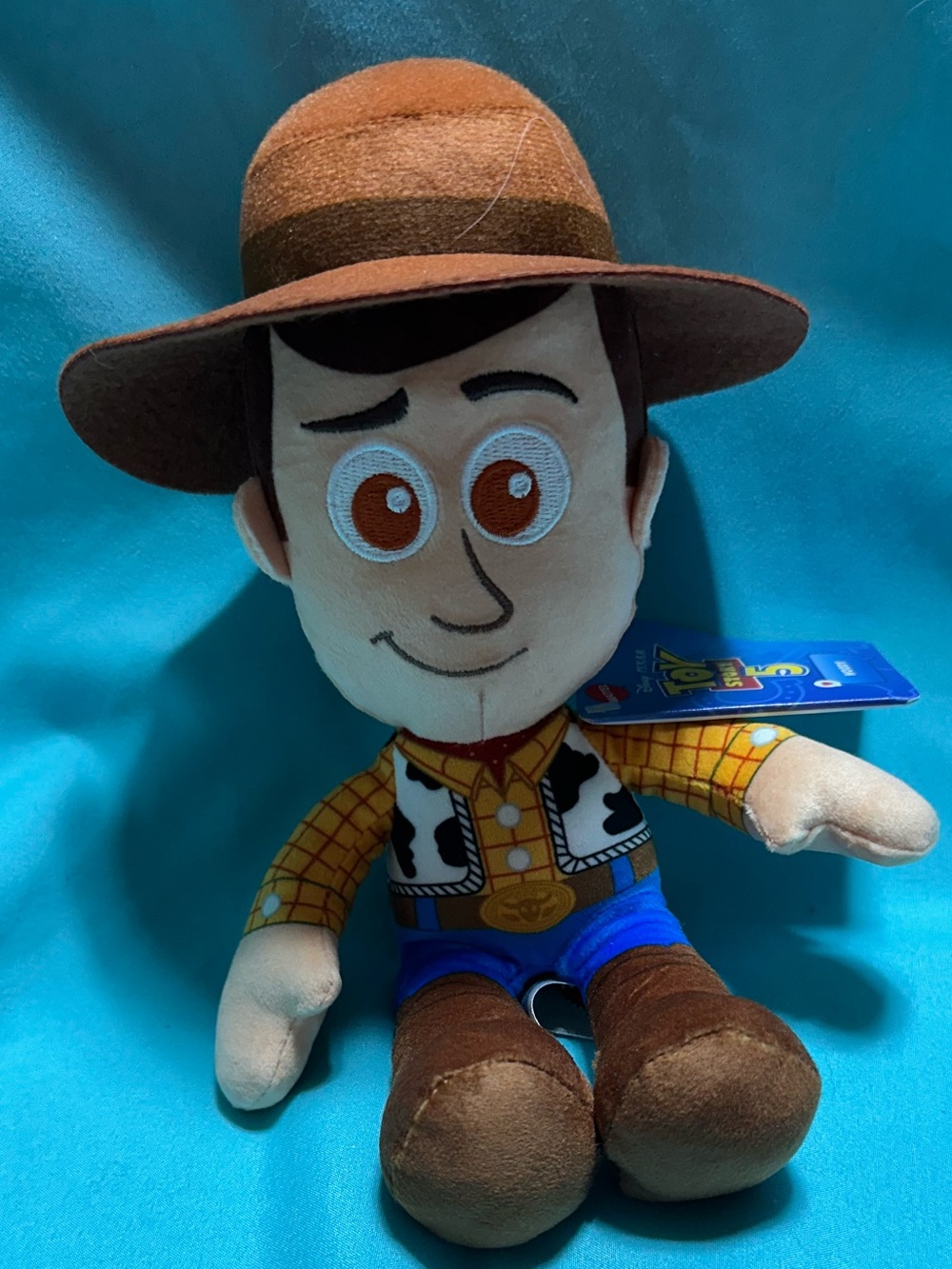 Mattel Woody Brown and Blue Plush Cowboy